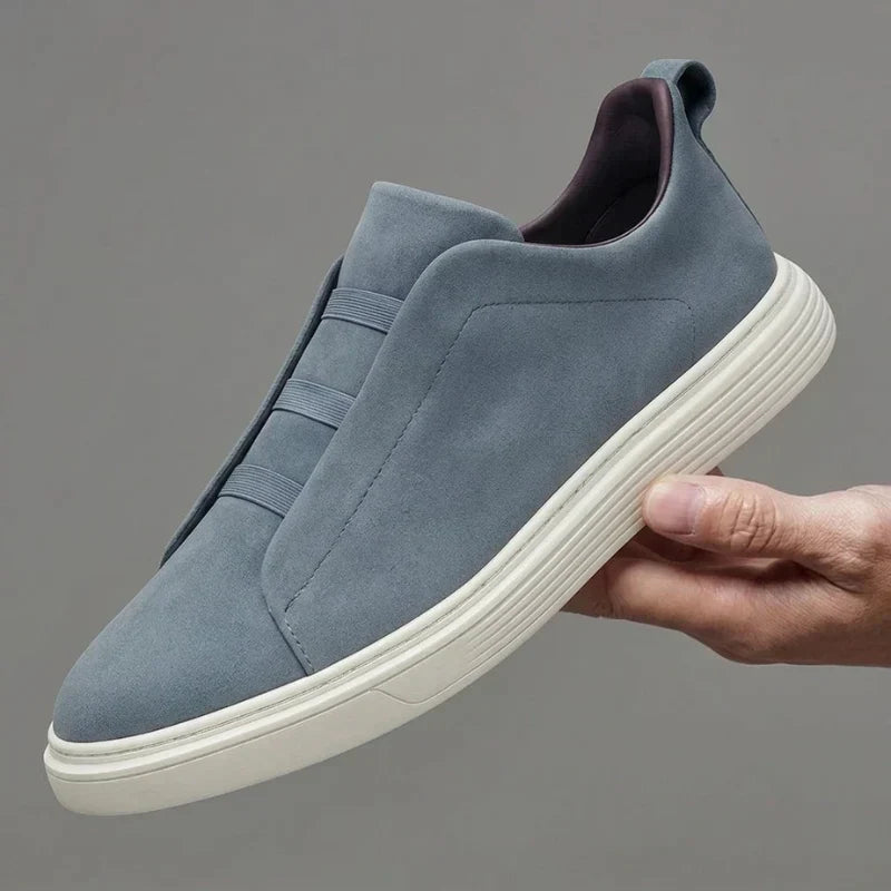 Eleganckie Zamszowe Sneakersy