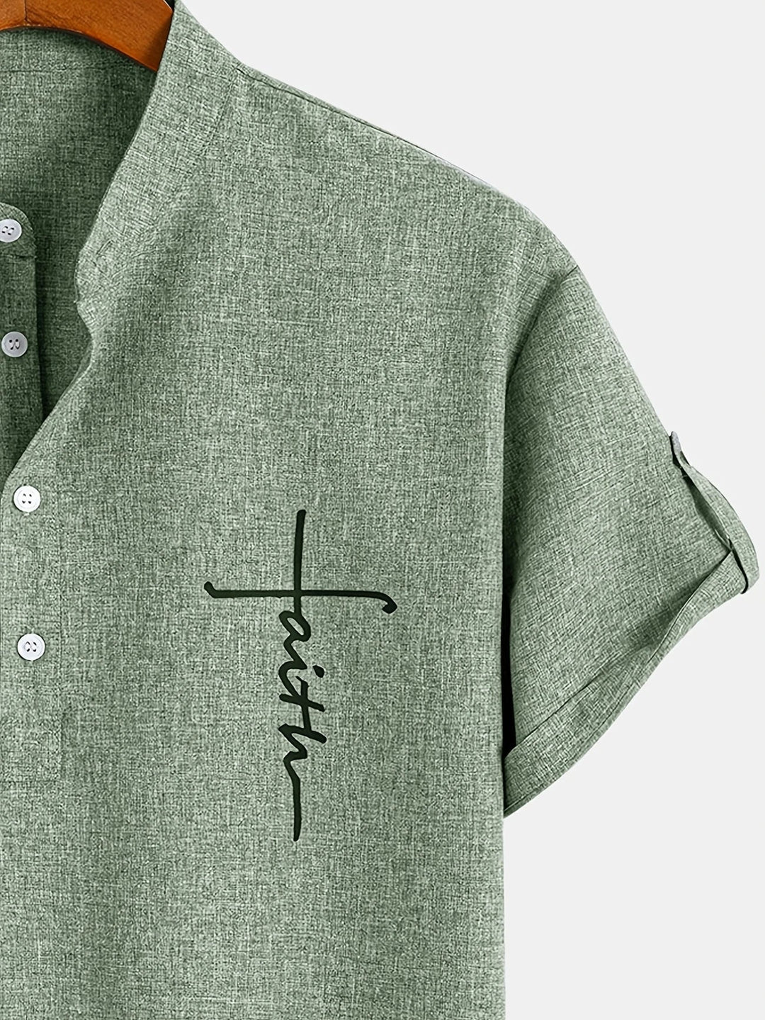 Fior Warszawa™ | Elegancka koszula z krótkim rękawem i stójką