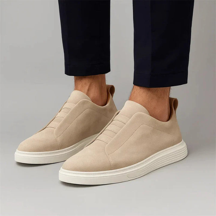 Eleganckie Zamszowe Sneakersy