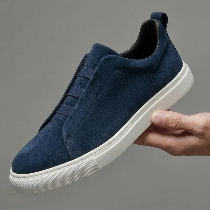 Eleganckie Zamszowe Sneakersy