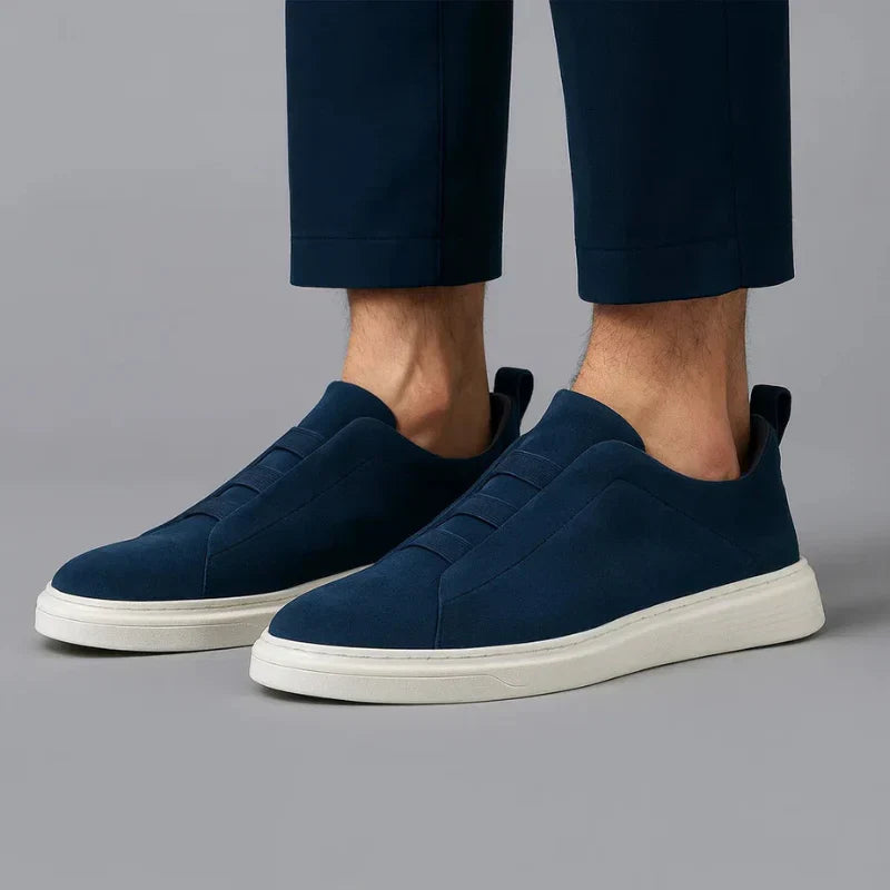 Eleganckie Zamszowe Sneakersy