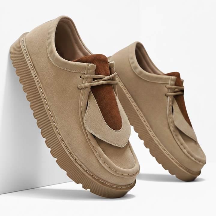 Eleganckie zamszowe buty