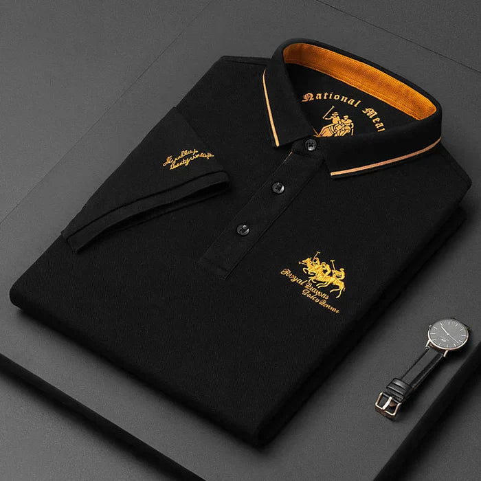 Norbert – Elegancka koszulka polo z organicznej bawełny