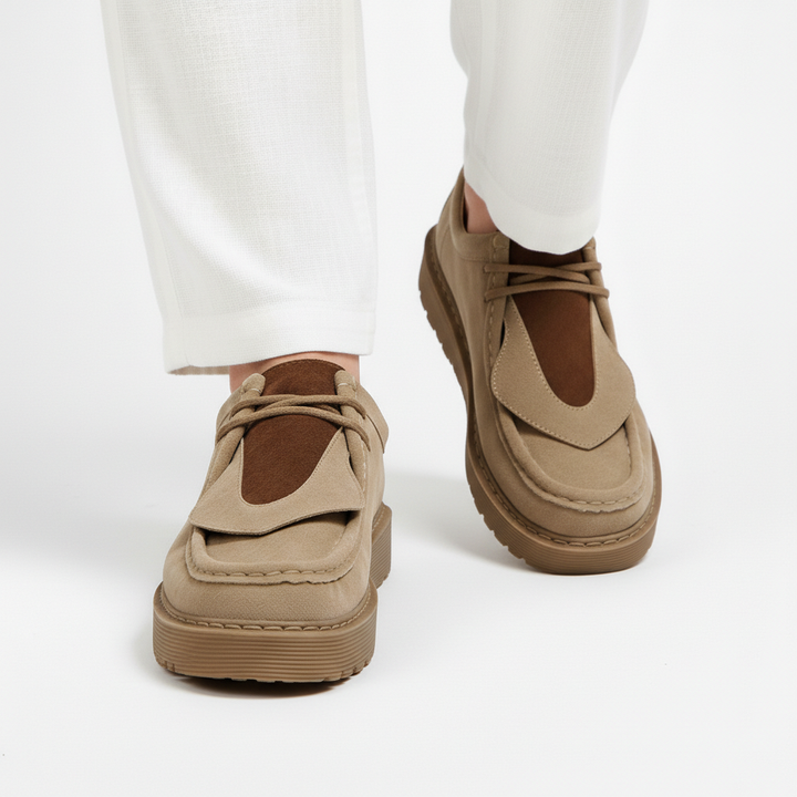 Eleganckie zamszowe buty
