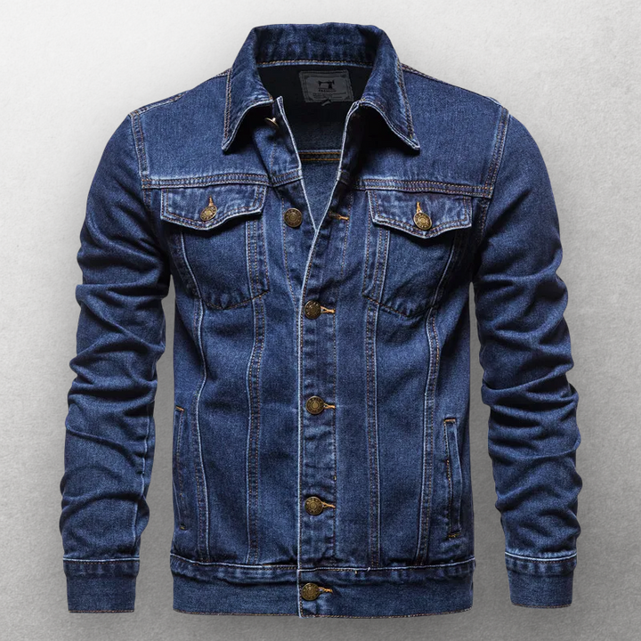 Wiktor | Elegancka Kurtka Jeansowa