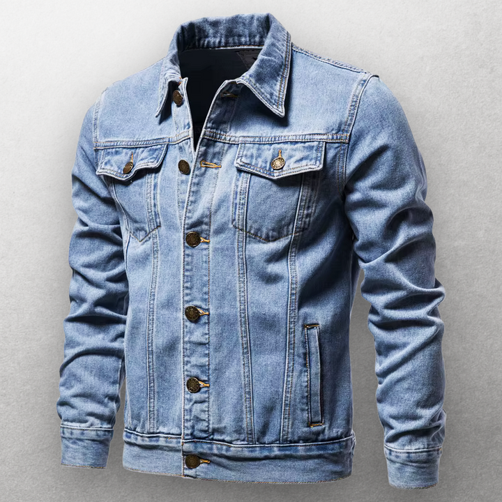 Wiktor | Elegancka Kurtka Jeansowa