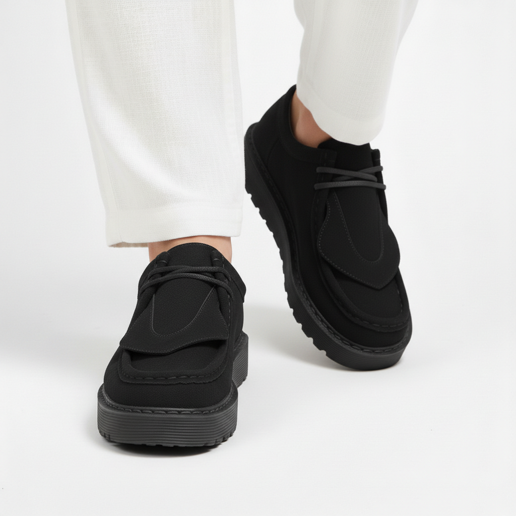 Eleganckie zamszowe buty