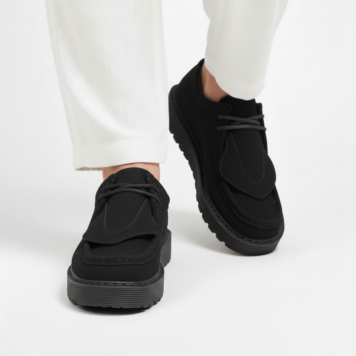 Eleganckie zamszowe buty