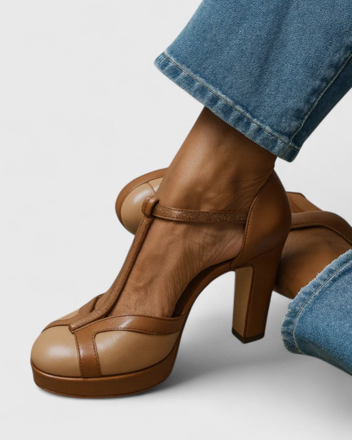 Maëlyne™ — Retro czółenka z ergonomicznym podparciem