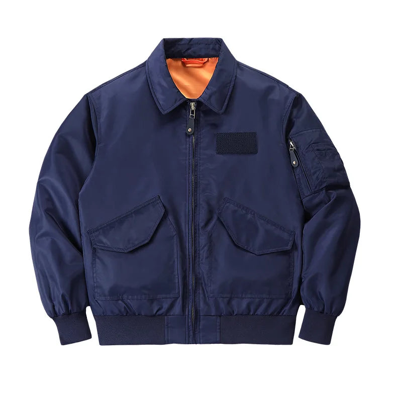 Kurtka bomberka w stylu retro