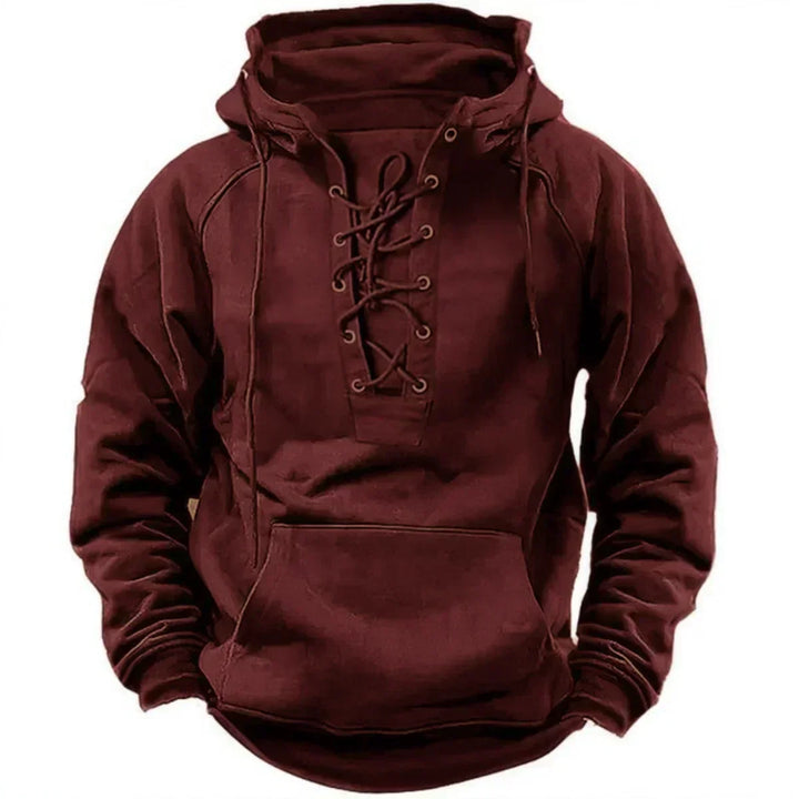 Dawson | Retro sznurowana bluza outdoorowa
