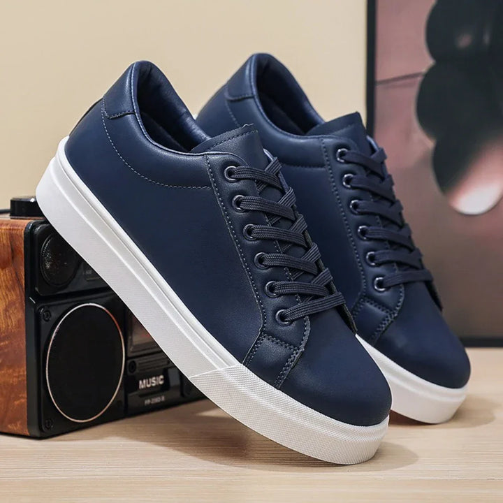 Casualowe skórzane buty