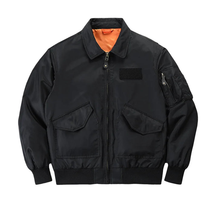 Kurtka bomberka w stylu retro