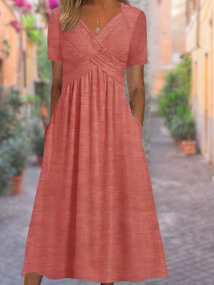 Karolina | Sukienka wyszczuplająca o eleganckim kroju