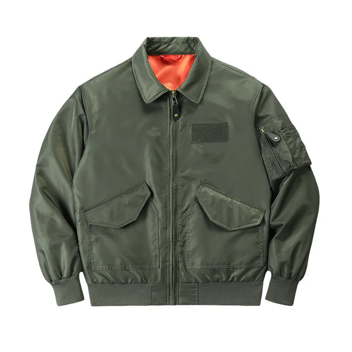 Kurtka bomberka w stylu retro