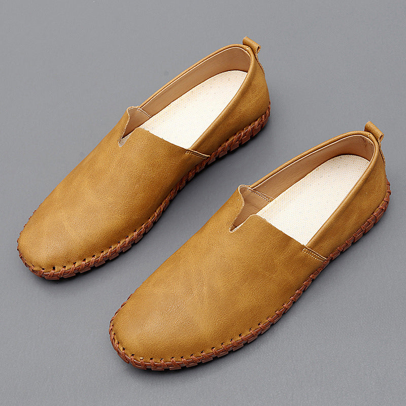 Skórzane loafersy Santorini