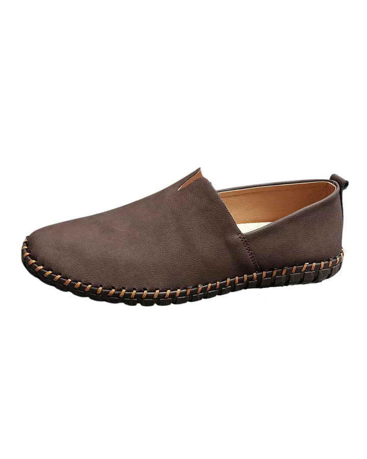 Skórzane loafersy Santorini