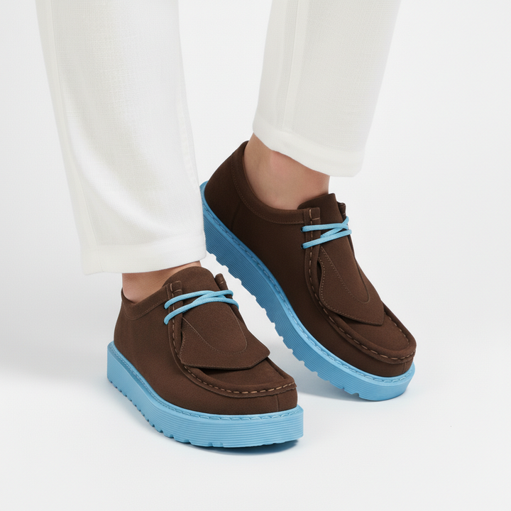 Eleganckie zamszowe buty