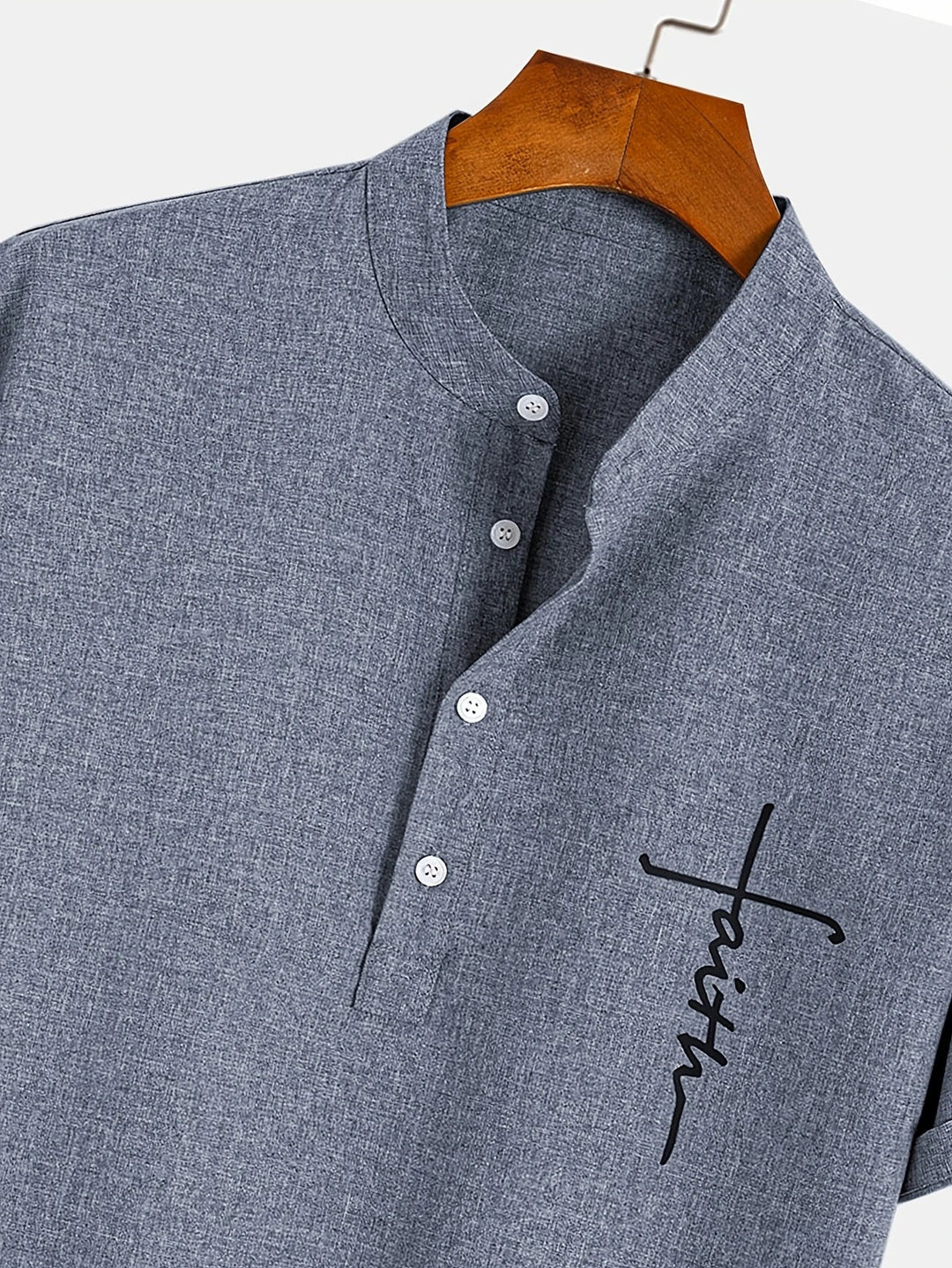 Fior Warszawa™ | Elegancka koszula z krótkim rękawem i stójką
