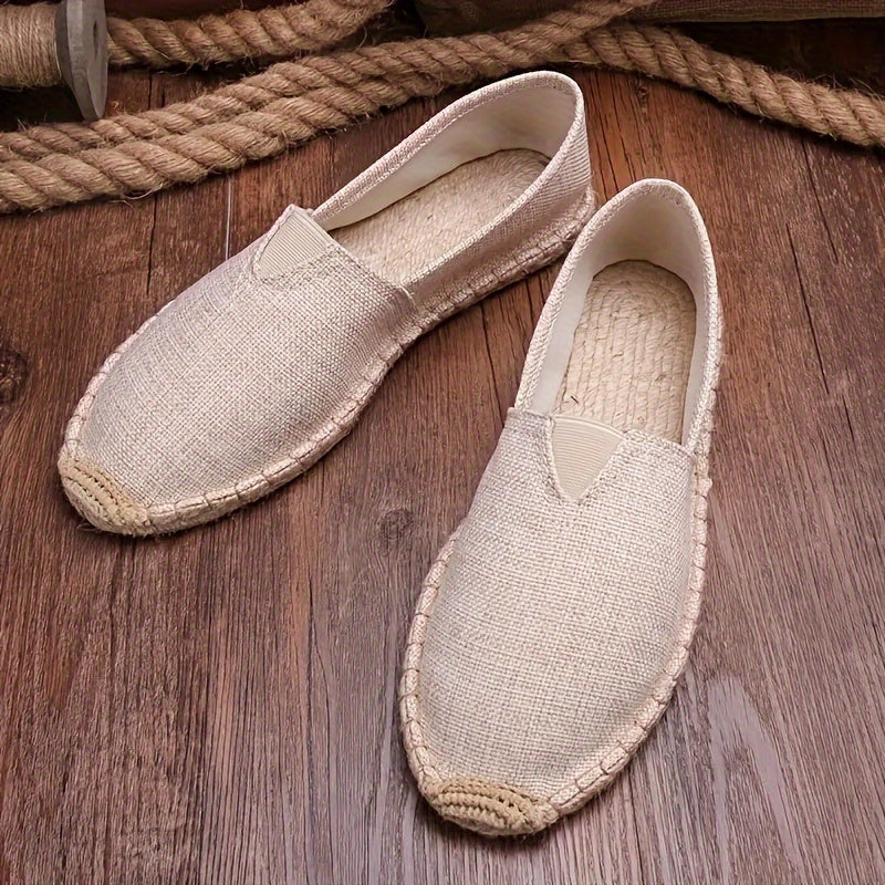 Eleganckie męskie espadryle