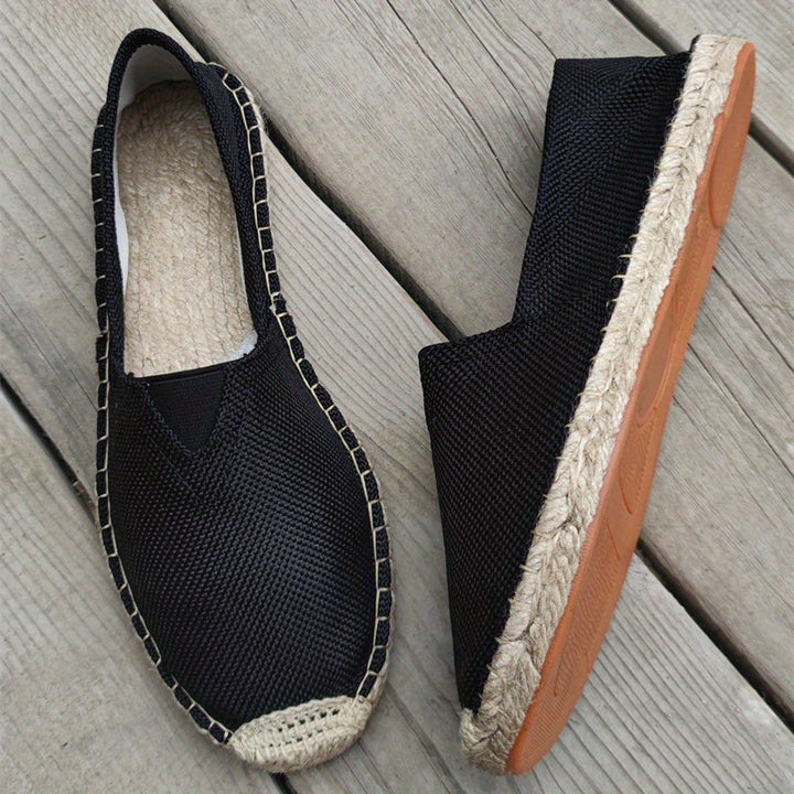 Eleganckie męskie espadryle
