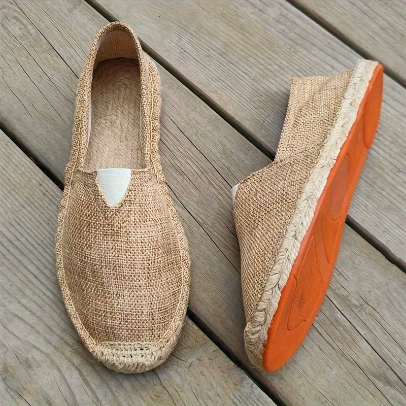 Eleganckie męskie espadryle