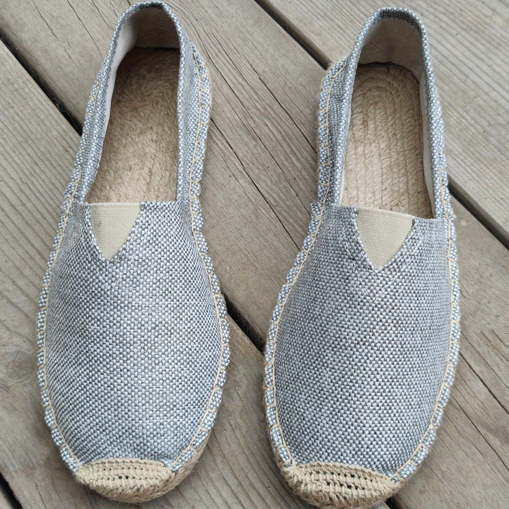Eleganckie męskie espadryle