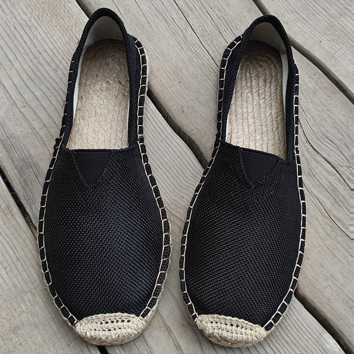 Eleganckie męskie espadryle