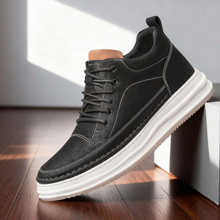 Eleganckie Skórzane Buty