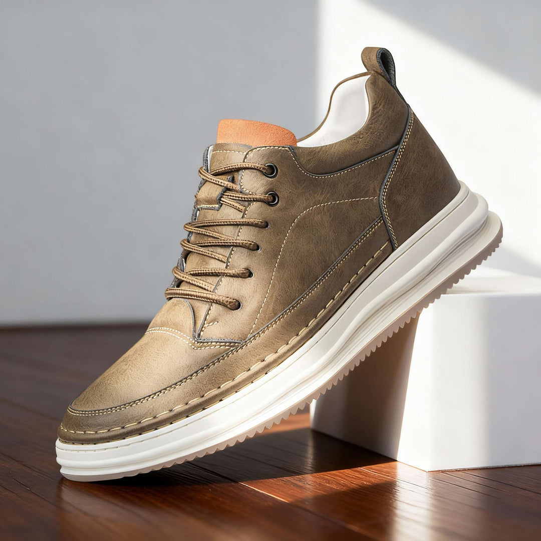 Eleganckie Skórzane Buty