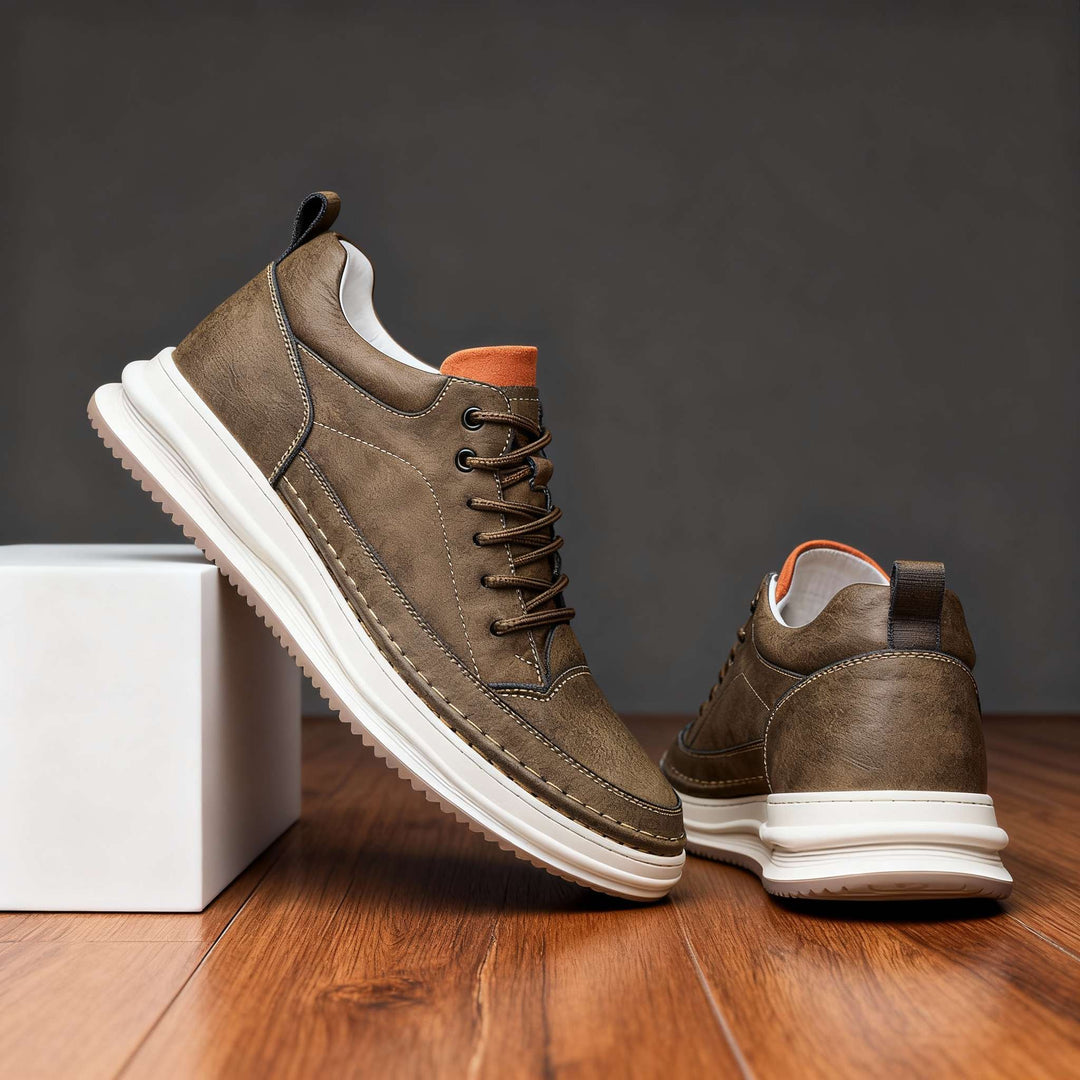 Eleganckie Skórzane Buty