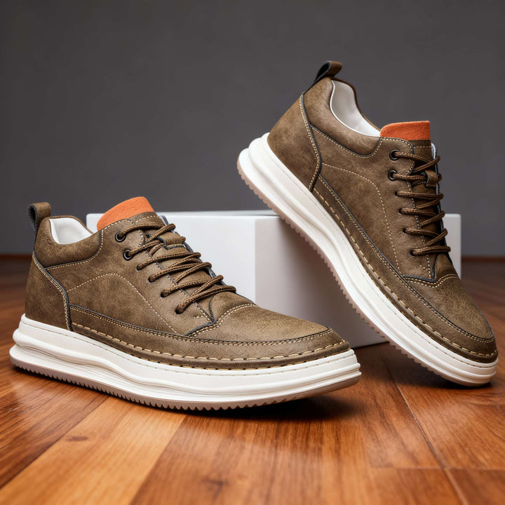 Eleganckie Skórzane Buty
