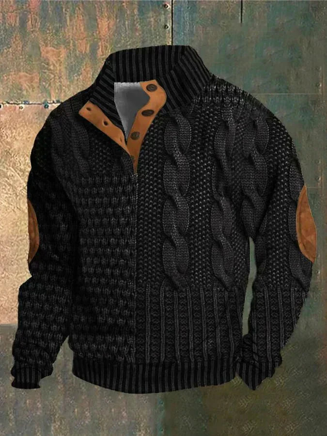 Grzegorz™ – Sweter z Nadrukiem Vintage