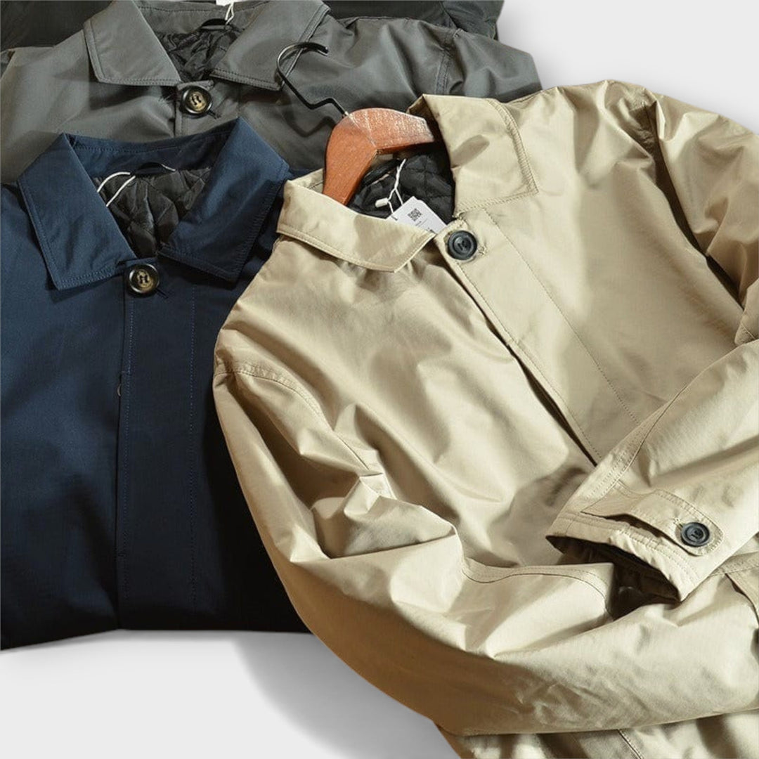 Elegancki płaszcz trench