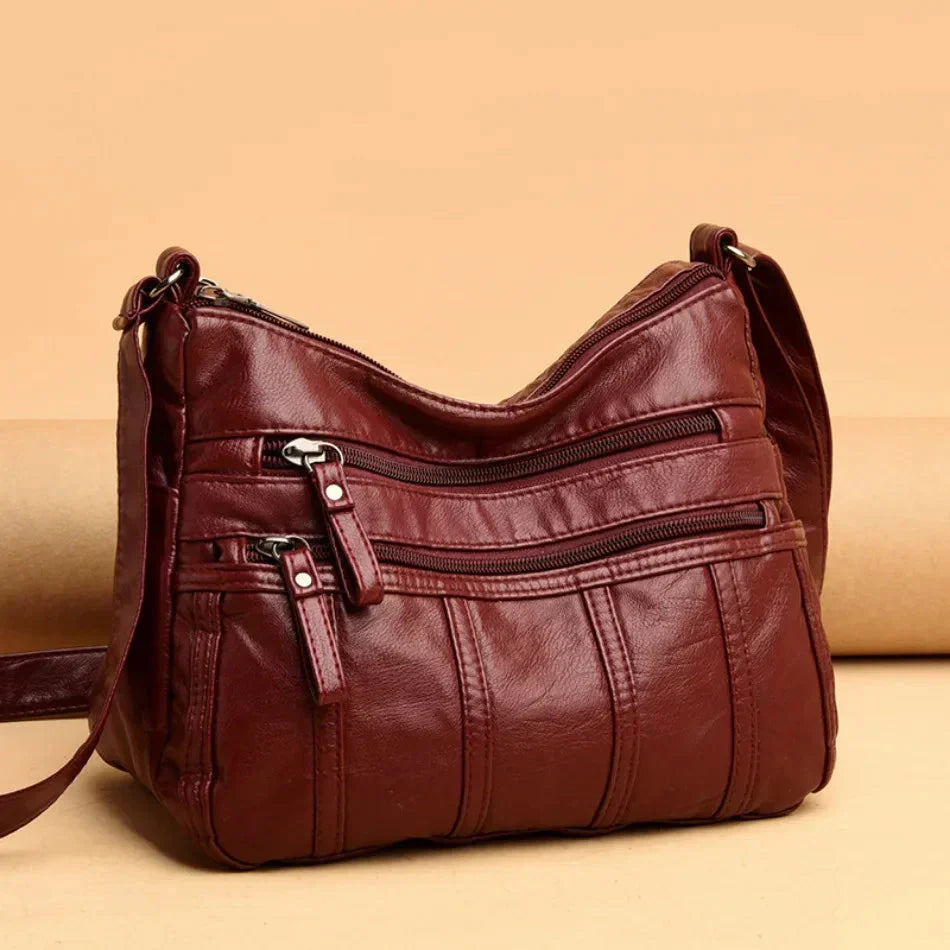 Teresa - skórzana torba typu crossbody